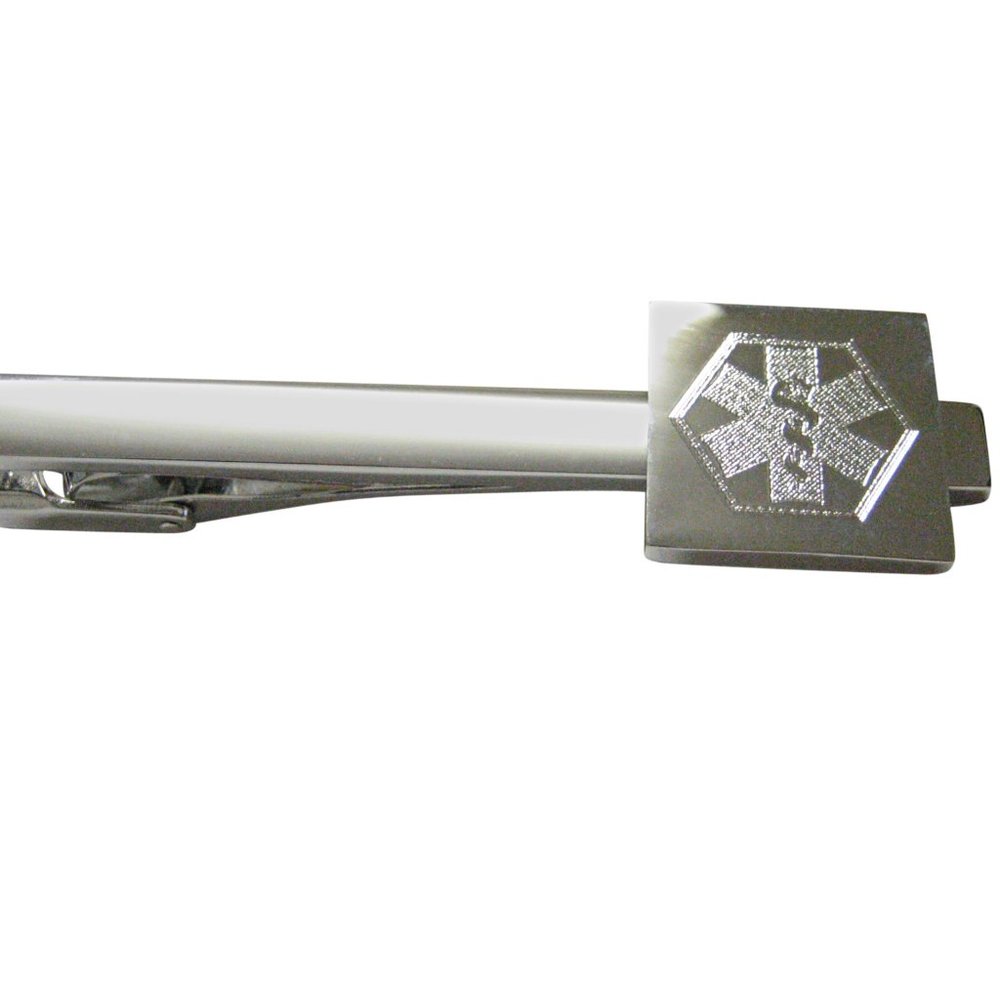 Paramedic Star of Life Symbol Square Tie Clip